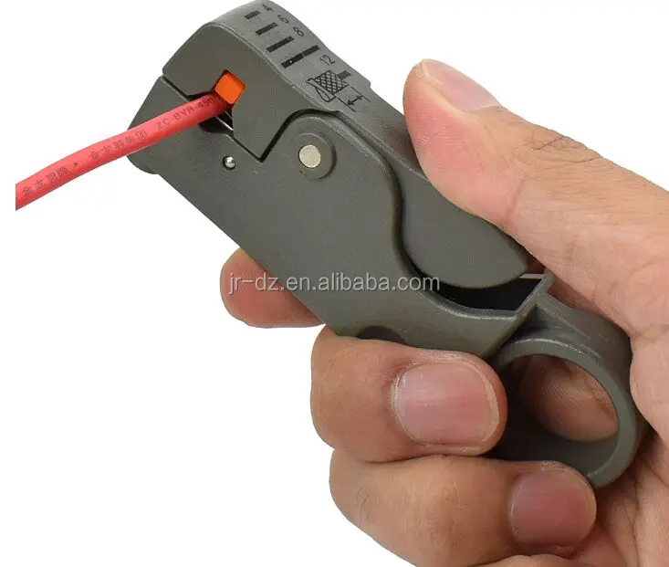 Инструмент для зачистки коаксиального кабеля электрические автоматические плоскогубцы RG58 59 62 Регулируемый автоматический коаксиальный инструмент RG6 Инструмент для зачистки 2 лезвий