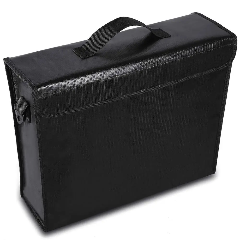 Wholesale Large Silicon Coated Fiberglass Cloth Waterproof Fireproof File Bag