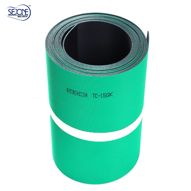 
1.5mm Thickness High Efficiency Flat Rubber Finger Joint belt 