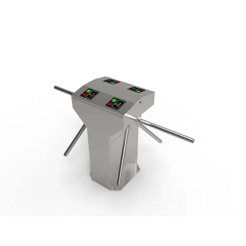 Automatic qr code/rfid reader tripod turnstile&rotating gate price for gym
