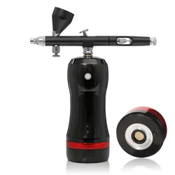 Cordless portable air brush mini cheap electric airbrush makeup pen gun compressor set kit equipment machine airbrush compressor