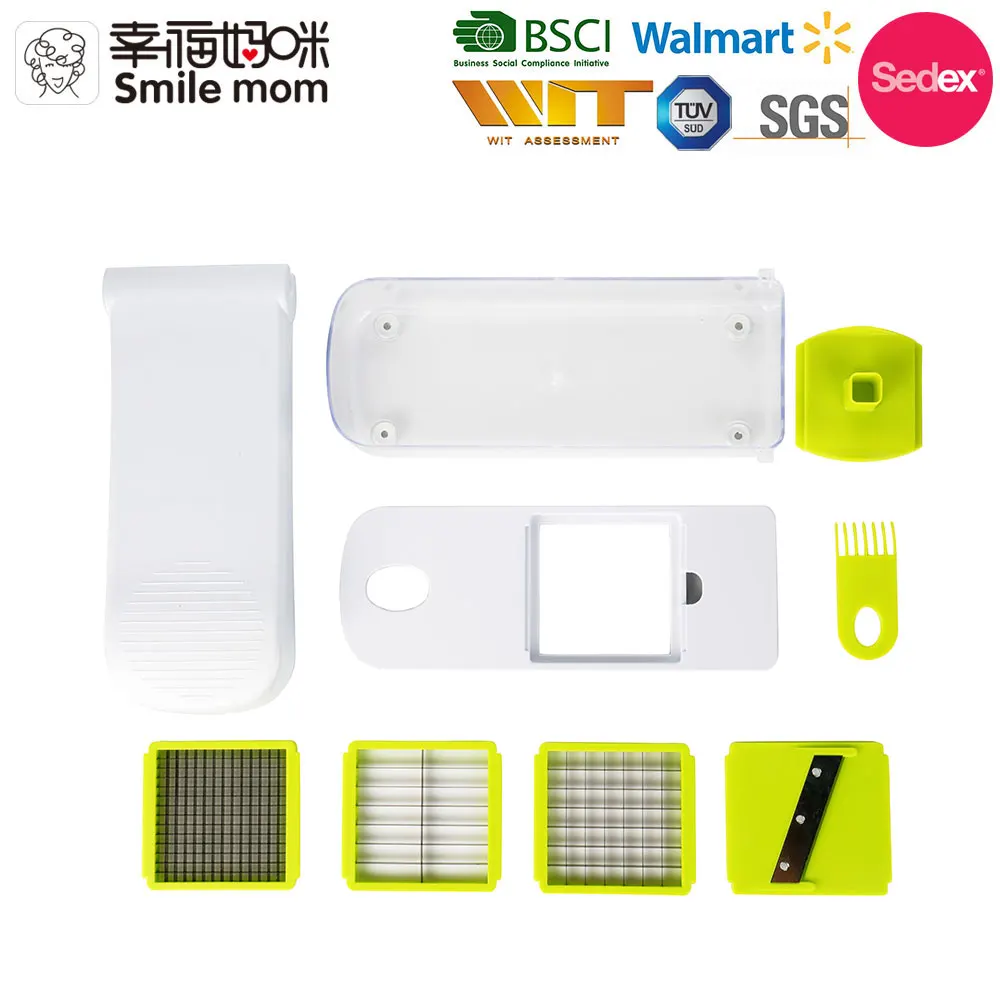 BF1282-1  Easy to use manual vegetable dicer slicer chopper