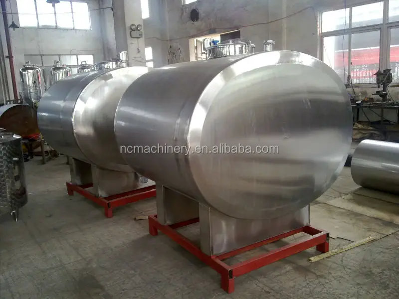 Stainless Steel Truck Milk Collection Tank