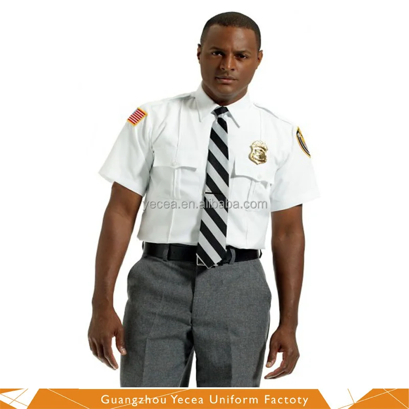 
Good quality man shirt for security guard uniform 