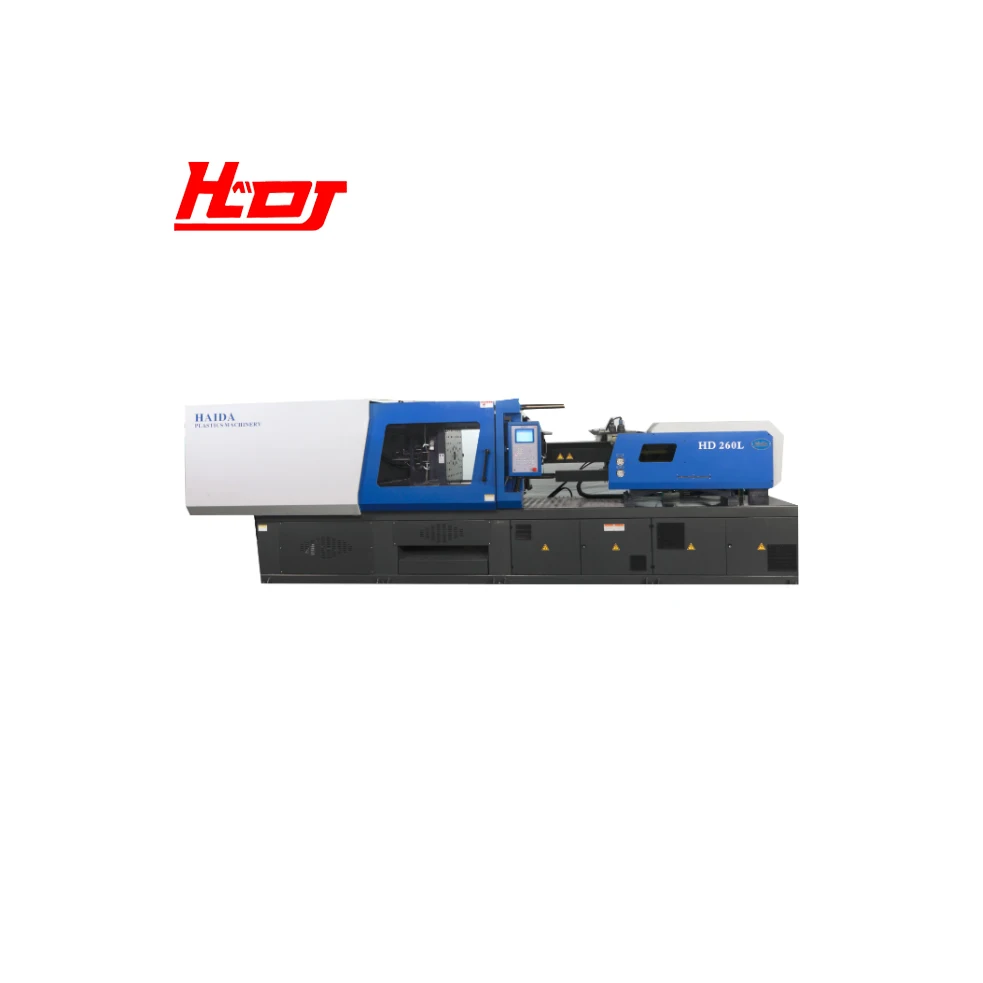 Haida 250 ton plastic tubes cups bottle caps make injection molding machine machinery 200ton for helmet manufacturing