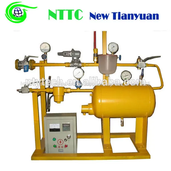 natural gas gas regulation system pressure regulator for gas fuel power plants