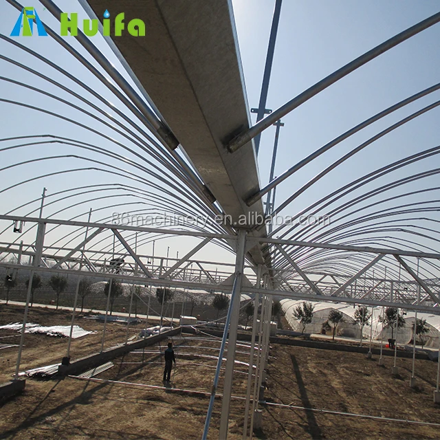 Metal Frame Commercial Multi Span Greenhouse