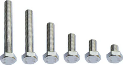 
DIN931 DIN933 high strength/quality hexagon head bolts 