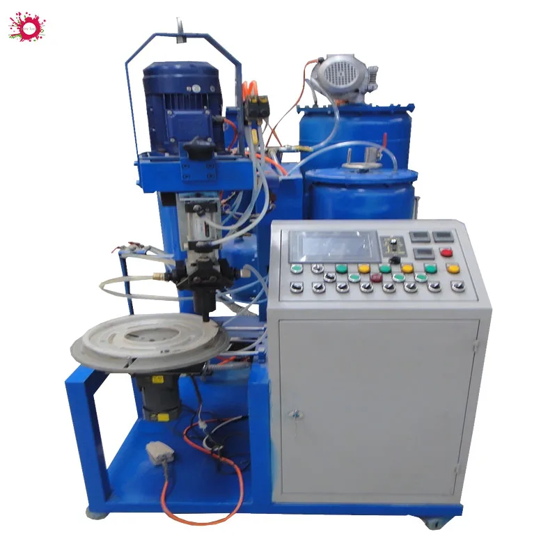 AB glue dispensing machine for cartridge filter end caps
