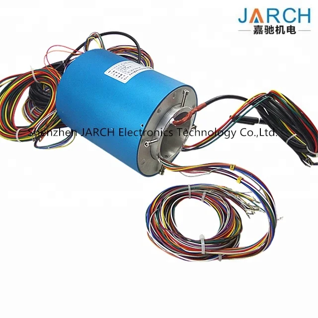 70mm Hollow Shaft Slip Rings Rotating Electrical Connector Through bore slip ring