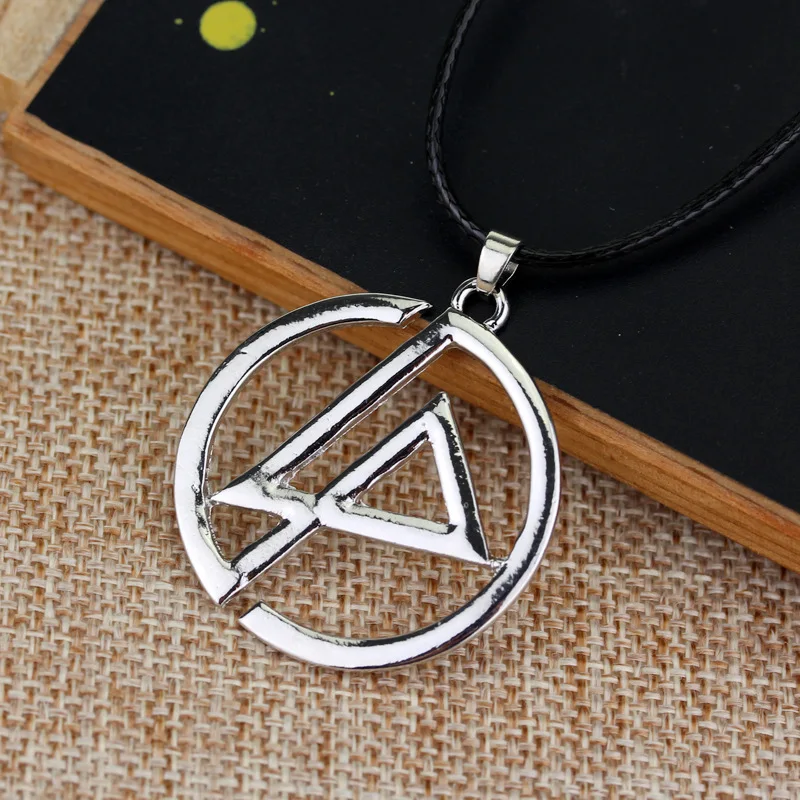 Fashion Necklace Linkin Park Necklace Band Group Logo Punk Silver Color Pendant Jewelry