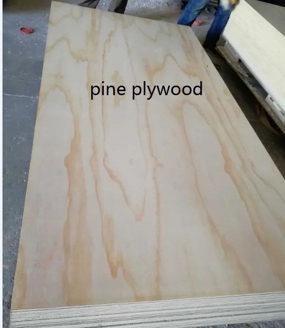 18mm Pine veneer  plywood used for furniture