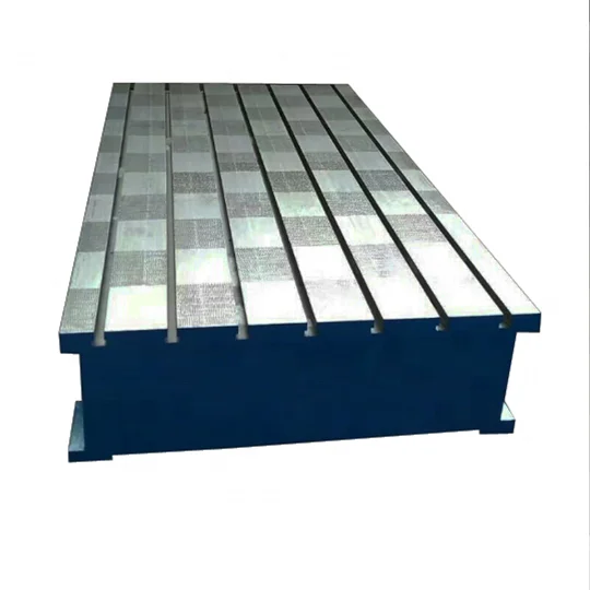 
Electrical Motor Testing T slots Cast Iron Bed Plate 