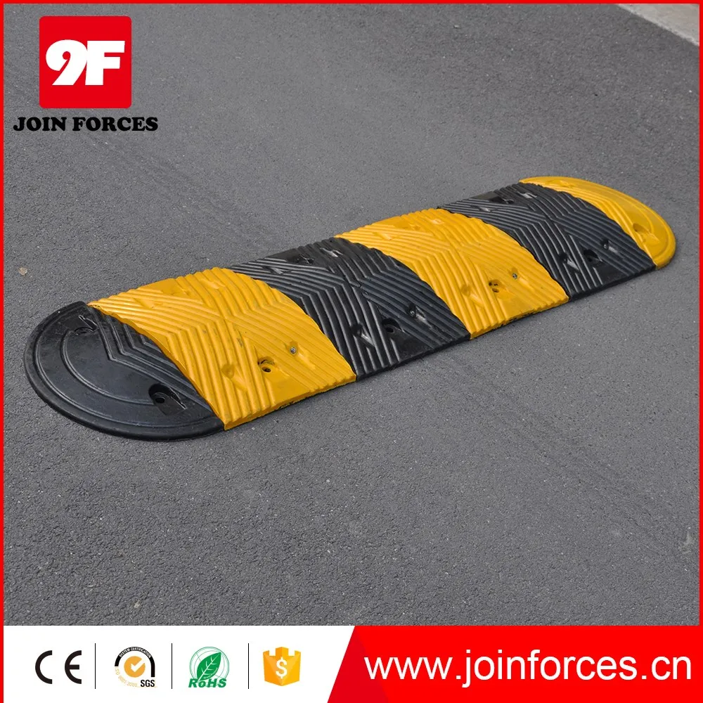 Factory outlets Road safety Rubber Speed Bump