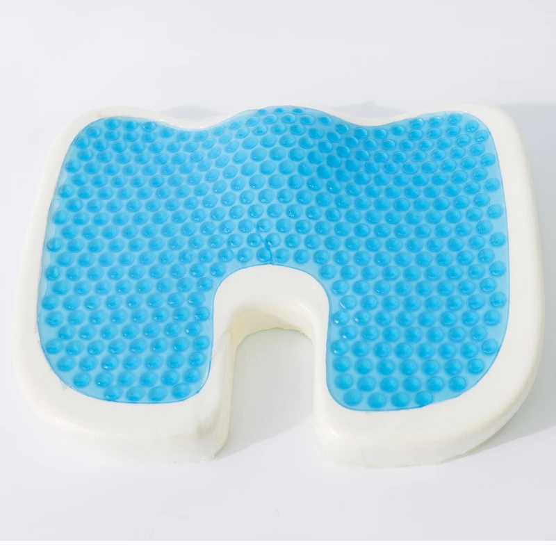 100% Memory Foam chair Seat meditation cushion Gel Infused & Ventilated for wheel chair