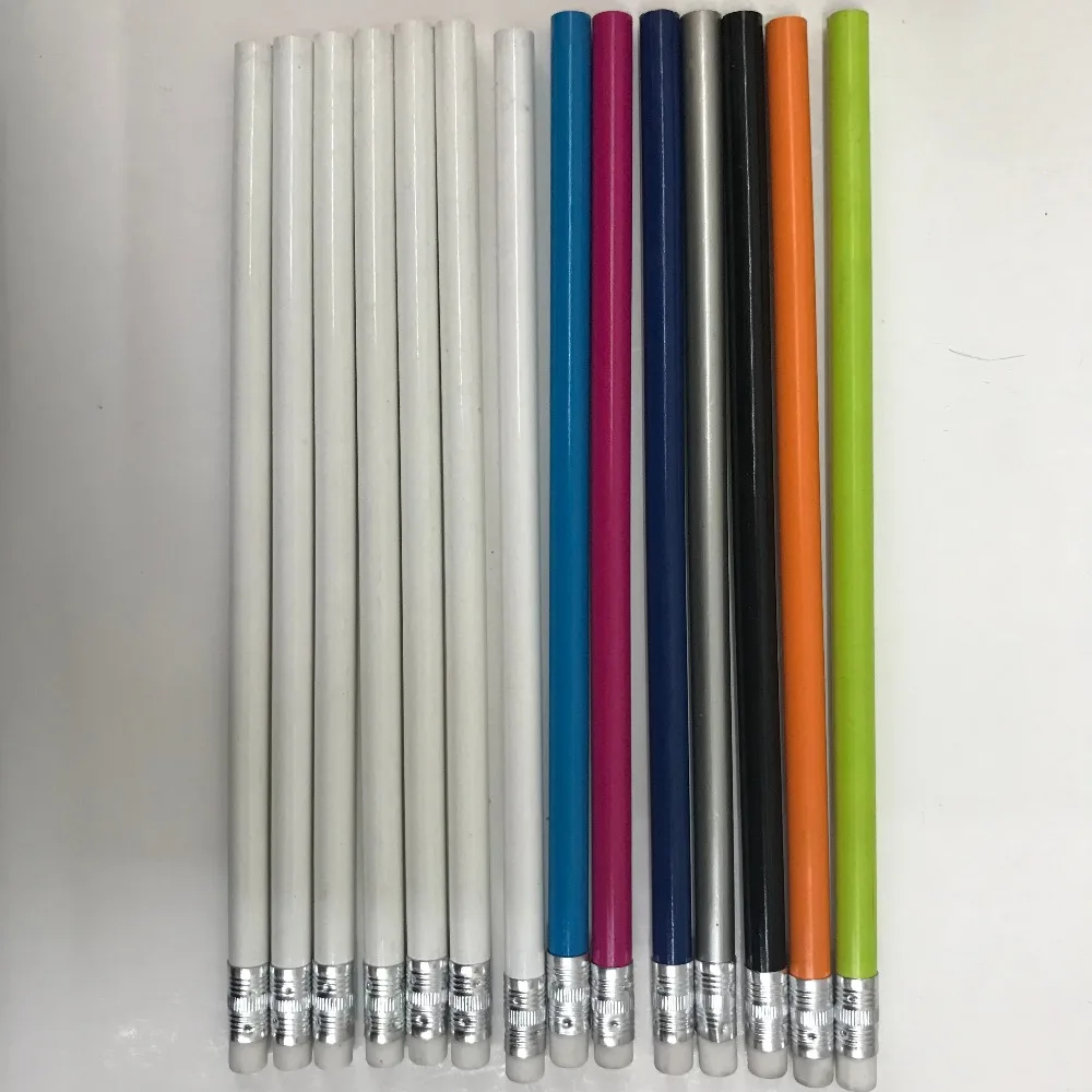 pencils bulk sharpener white wooden custom pencil with eraser