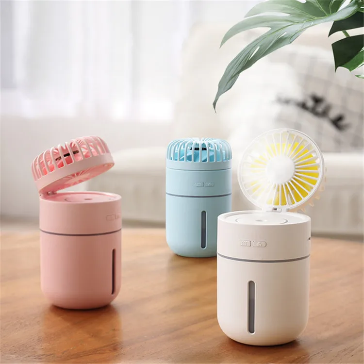 Hot Selling Desk Ultrasonic Portable Mini Cool Mist Humidifier with Fan
