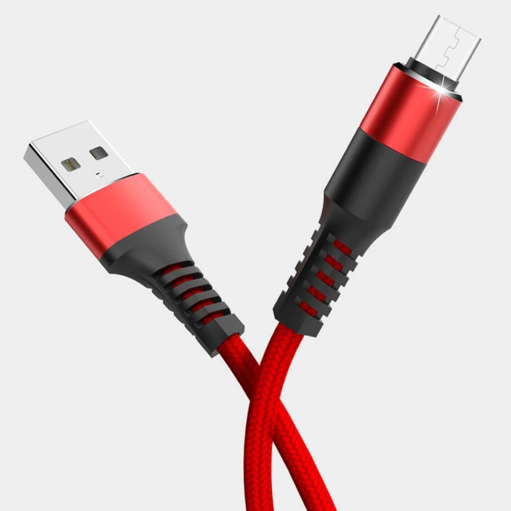 Зарядное устройство для мобильных телефонов через usb кабель с нейлоновой оплеткой usb кабель с 2.4A быстрой зарядки передачи и синхронизации передачи данных для samsung зарядное устройство