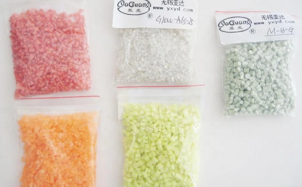 
luminous Glow in the dark plastic masterbatch resin Granule 