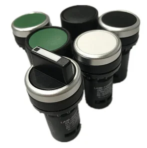 LA38 series selector push button switch wiring automatic single pole changeover switch