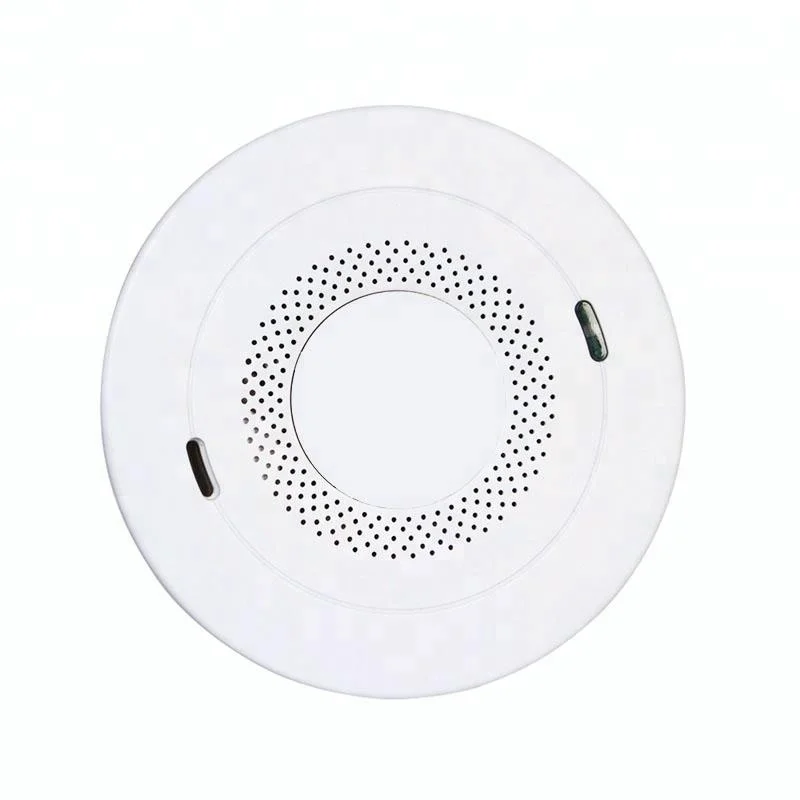Ul217 / ul2034 certified compound smoke and carbon monoxide detection alarm with built-in lithium battery for 10 years