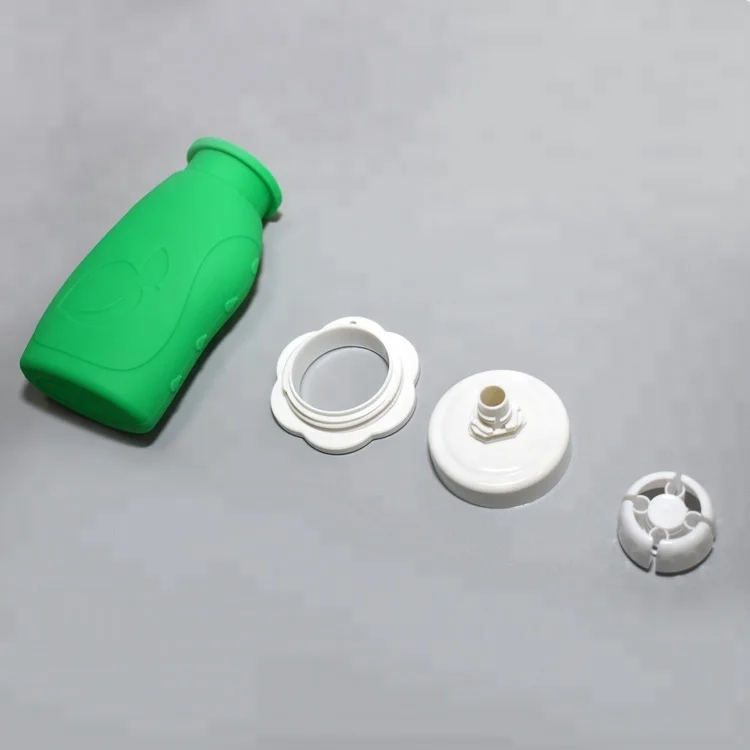 Custom Travel Baby Feeding Silicone Bottle Water Bottles Children Opp Bag China Packing Cartoon 180ml Camp American Style 500