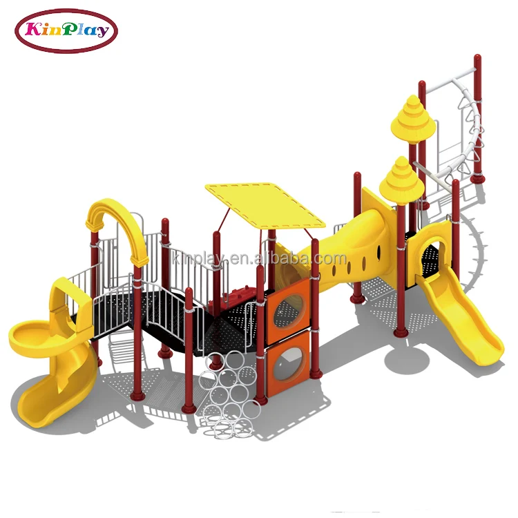 
KINPLAY brand used commercial old school playground equipment for sale playground equipment supplier 