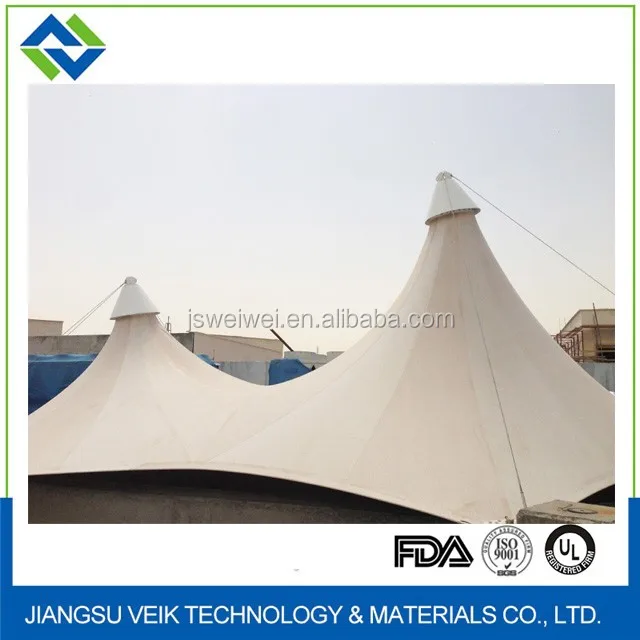 PTFE architectural roofing materials car shade