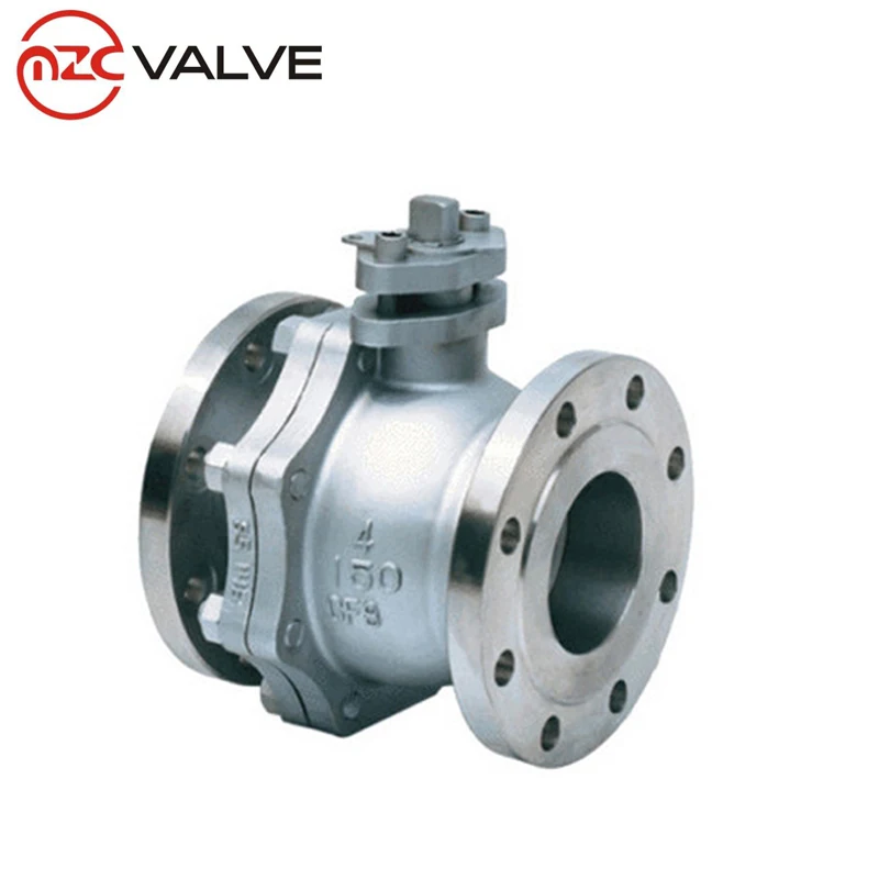 Flanged Carbon Steel Wcb Trunnion Mounted Ball Valve