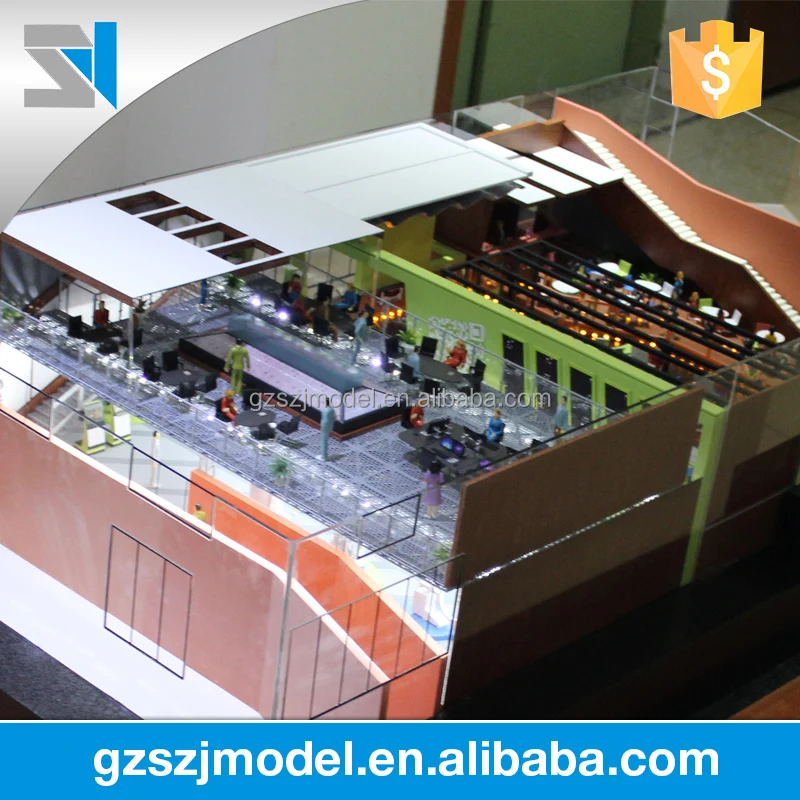 Необычные бизнес-центр архитектуры модель здания