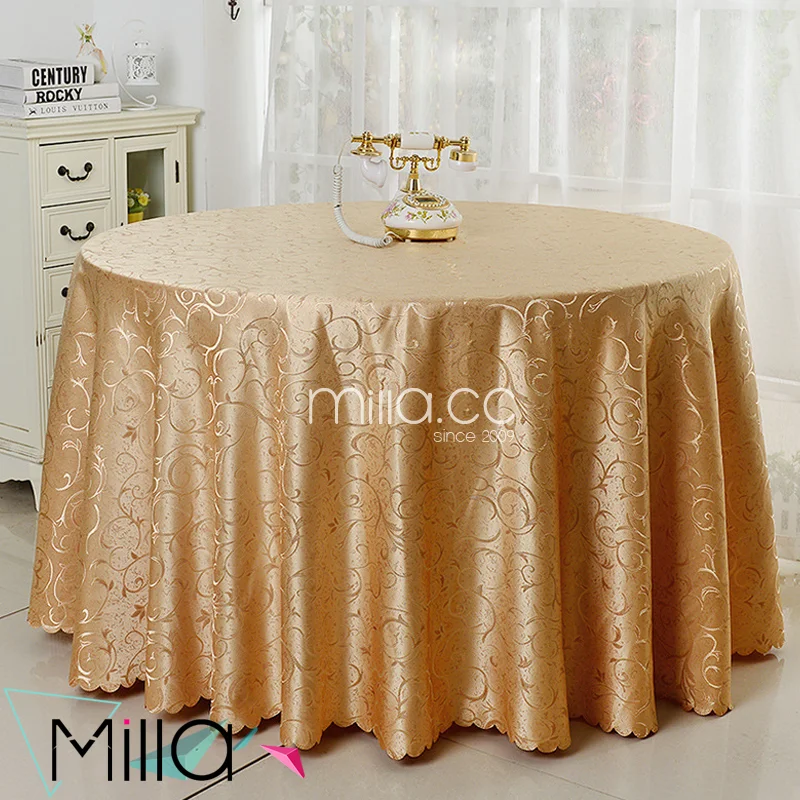 Red damask table cover Christmas table cloth