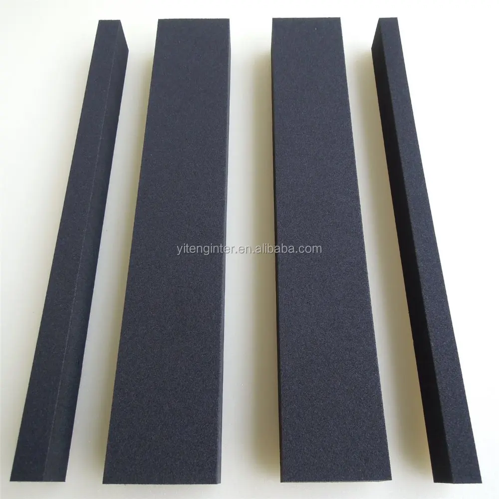 Black Expanded CR(Neoprene) Foam for Absorber Seal Strip