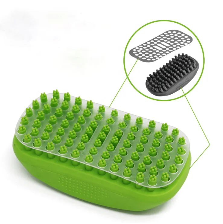 Great Pet Grooming Tool Massage Bath Shampoo Hair Wash Brush Comb For Dogs And Cats