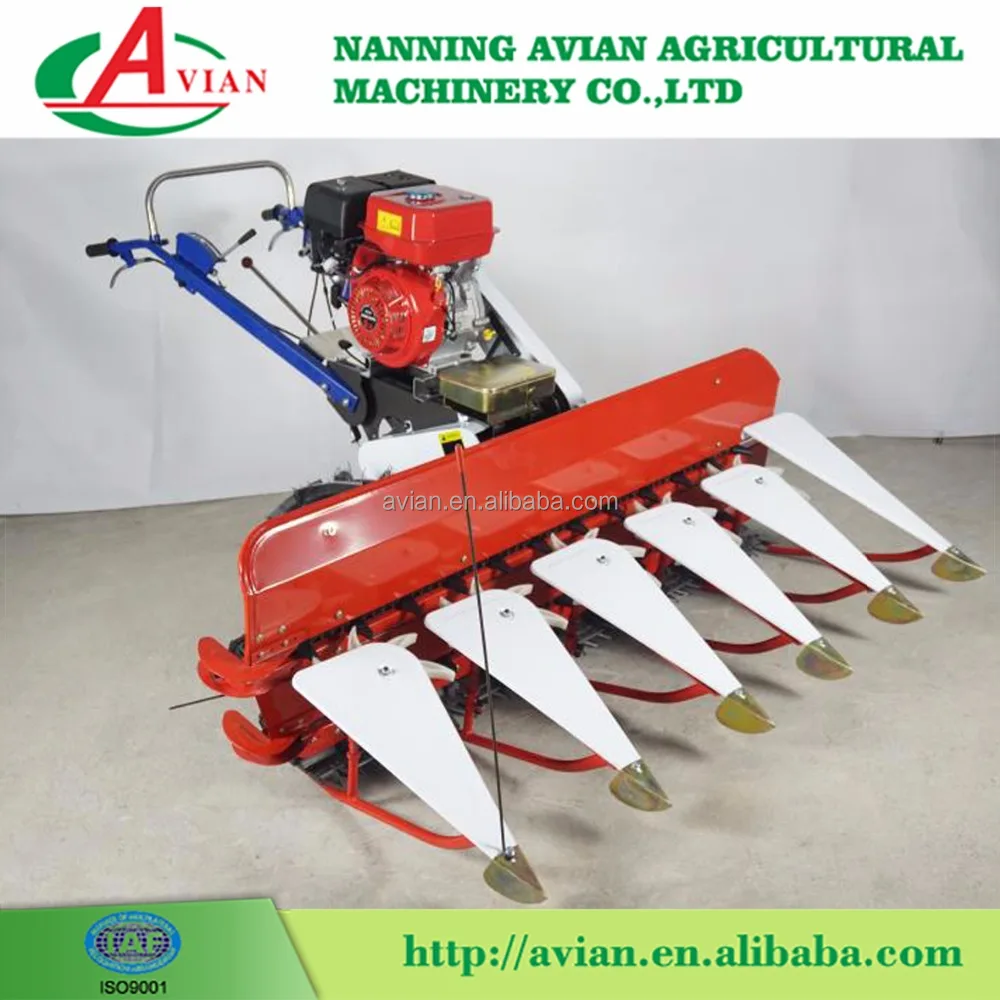 1200mm cutting width mini rice harvester/rice reaper hot sale to Tanzania