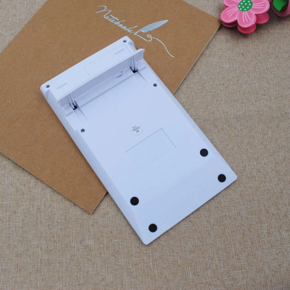 Stock!!!Custom logo Classic white solar energe calculator