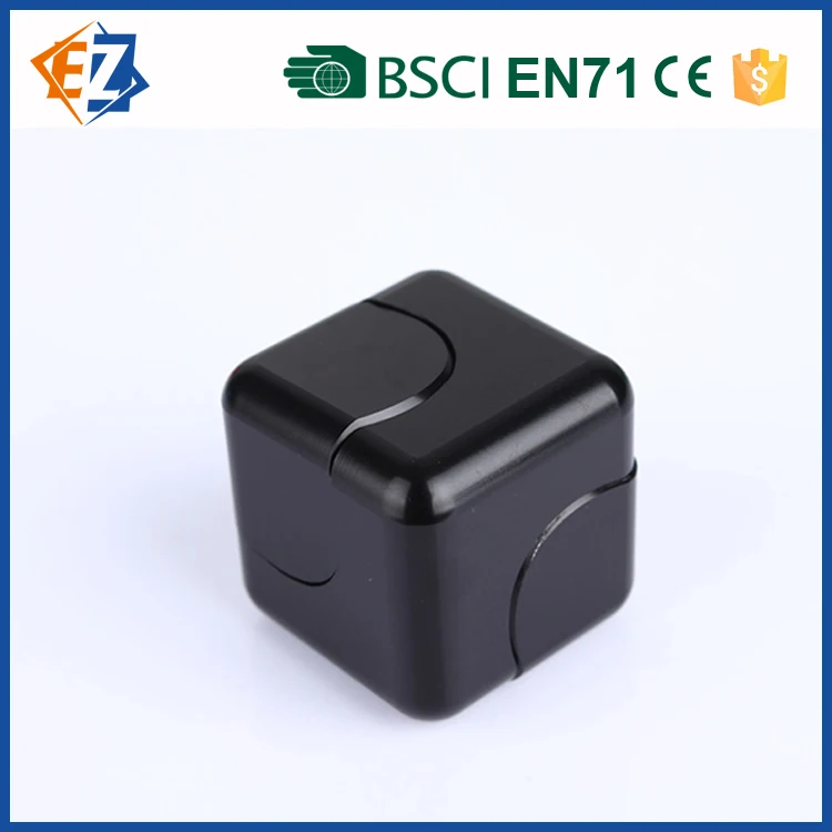 Aluminum Alloy Colourful Finger Square Gyro