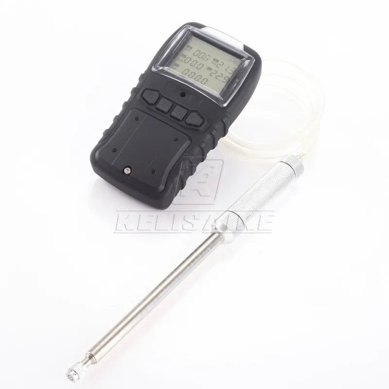 Portable multi gas detector CO CH4 H2S O2 4 gas detector
