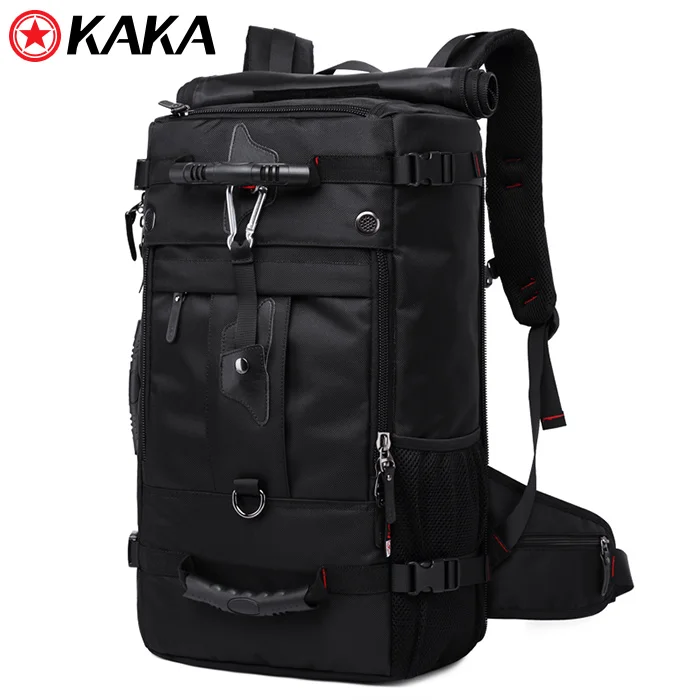 2019 high quality multi-functional 3 ways men waterproof bag backpack backpacking mountain waterproof bag backpack