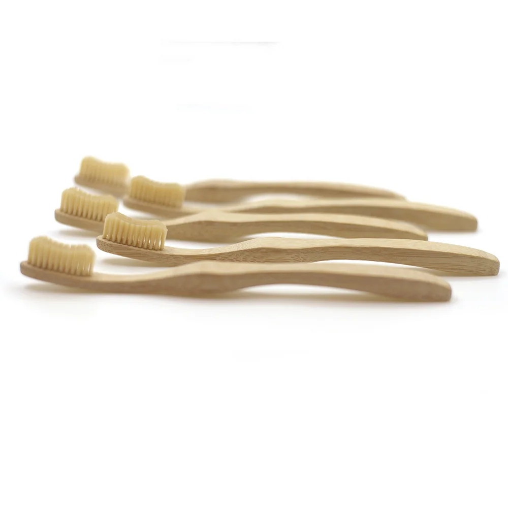 Private Label Eco-Friendly Organic Bamboo Toothbrush with Recycled Package