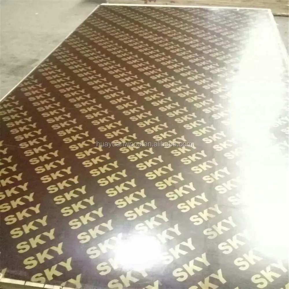 18mm 3/4 inch 18mm waterproof marine plywood phenolic board for philippines