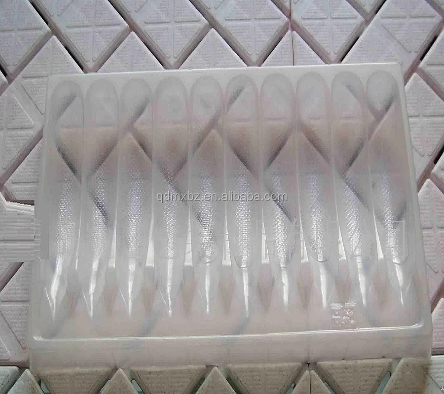 disposable plastic oyster tray with compartments