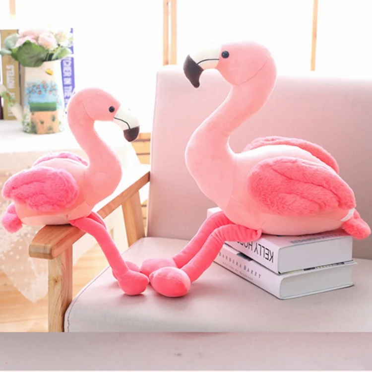Hot sale custom stuffed plush pink flamingo soft plush toy flamingo for gifts