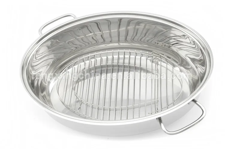 Stainless Steel Most Popular Round Roasting Pan