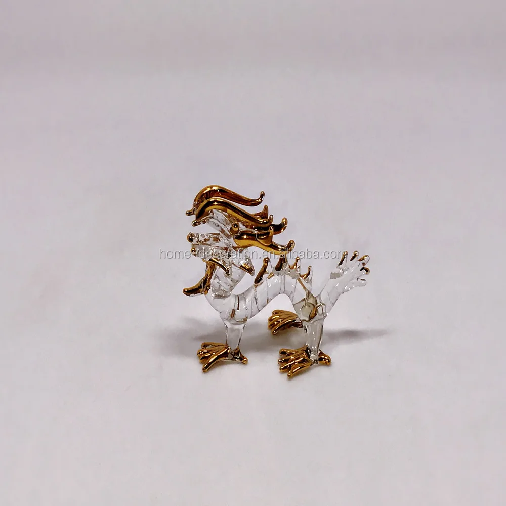 glass dragon figurines crafts export to Japan market