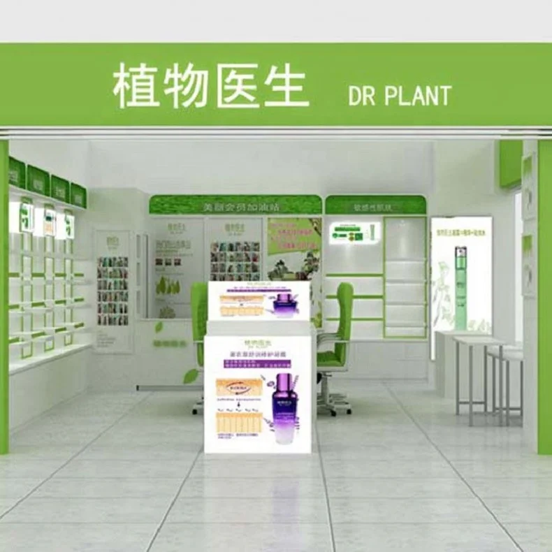 Luxury Lots Cosmetics Furniture maybelline Cosmetics Kiosk Makeup Stand Shop Design for Sale