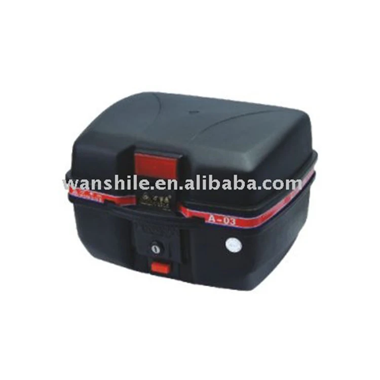 25L PP plastic motorcycle accessories tail box