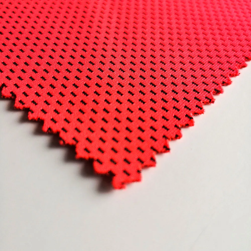 gold supplier polyester spandex blended knitted heather fabric for tracksuit RTS PS1Y61