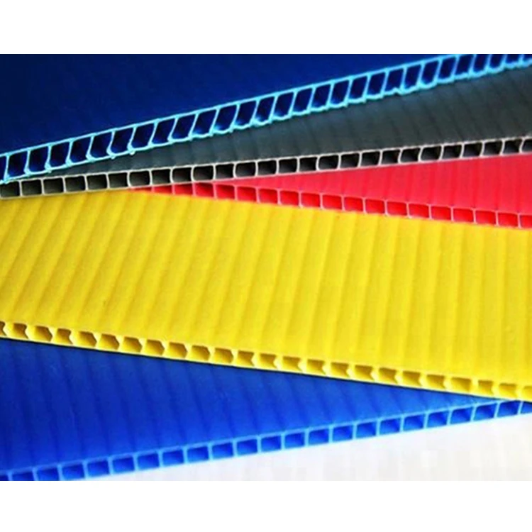 Wholesale Price Stabilized 12Mm Polypropylene Corrugated Plastic Sheet A4 Plastic Sheet Uv Resistant Plastic Sheet