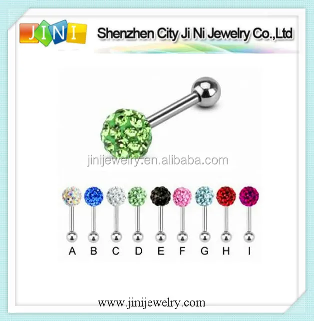 Banana tongue piercing