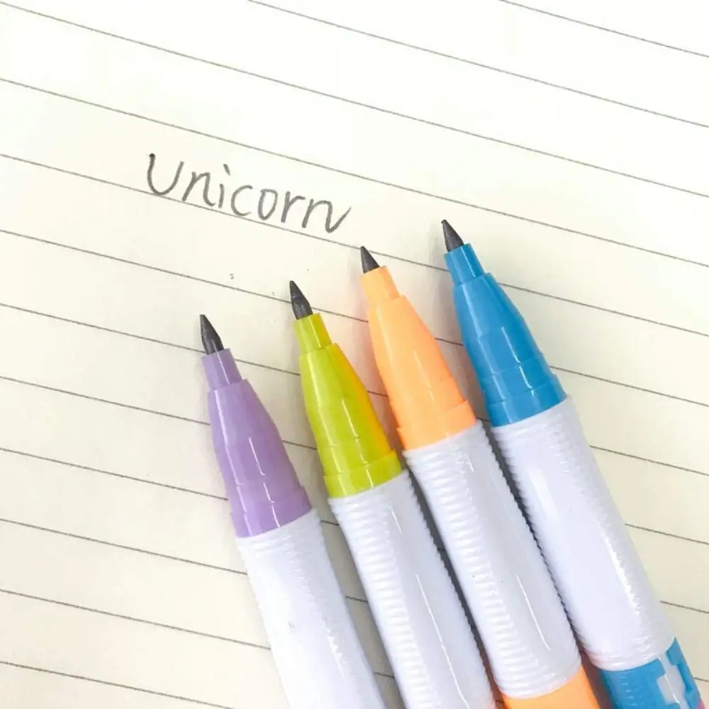 Kawaii Cute Unicorn Press Automatic Mechanical Pencil Supply Stationery 2.0mm